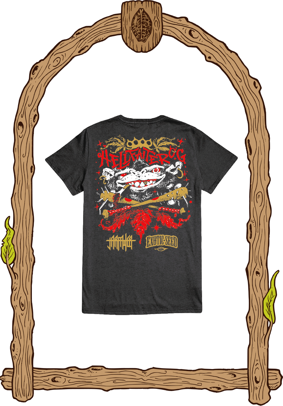 HERLLFAITER SHIRT BACK