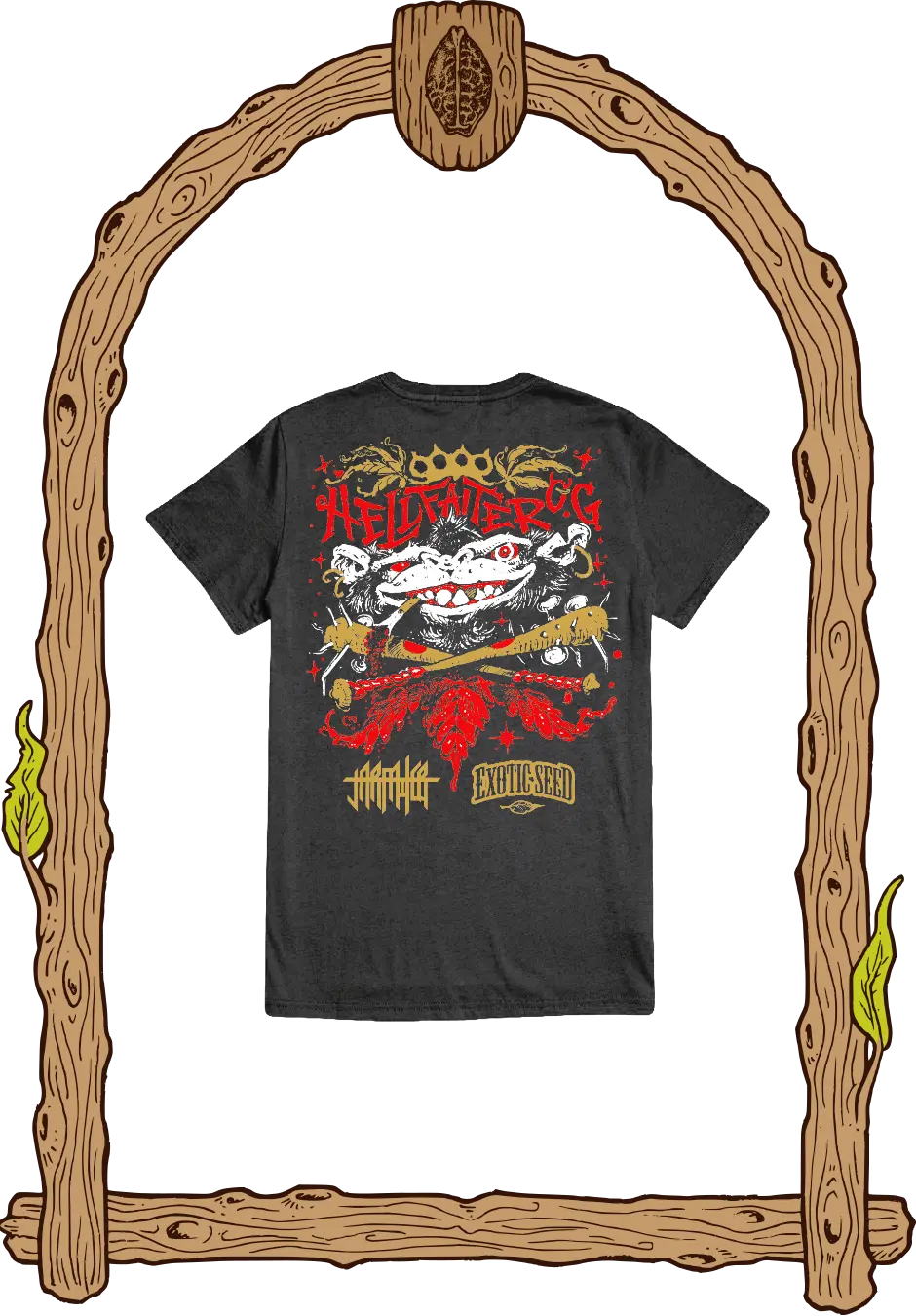 HERLLFAITER SHIRT BACK